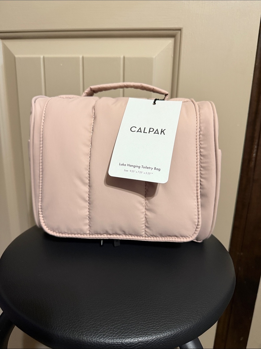 Calpak Luka Hanging Toiletry Bag - Rose